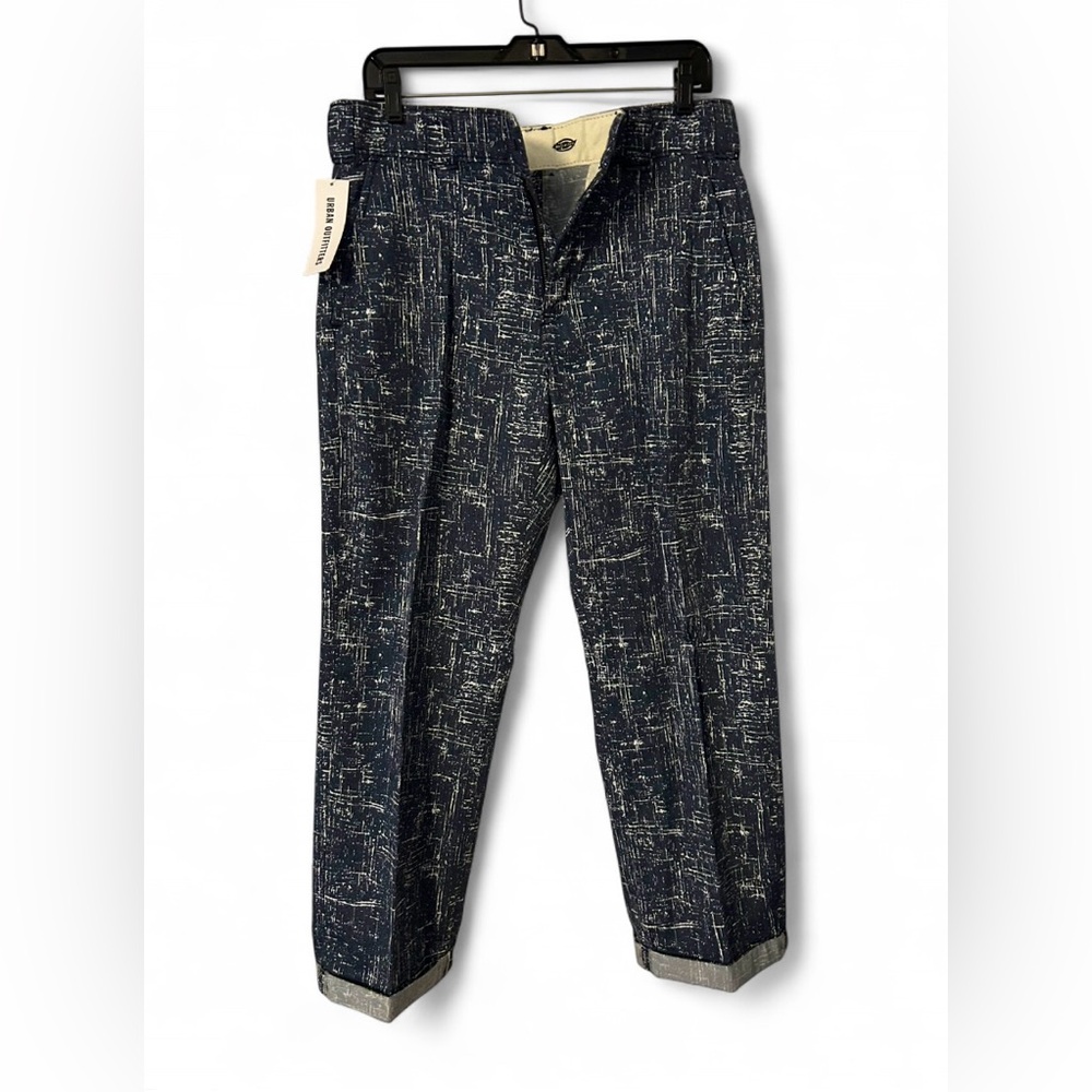 NWT Dickies x Urban Outfitters Regular FitPants - Blue Pattern - Size 32
